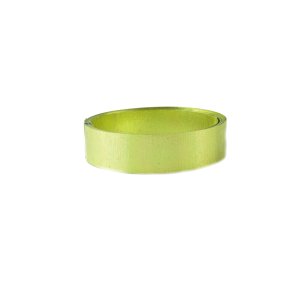 Aluminum Wire Embossed Ø 30mm Flat - 3m - Color Apple Green
