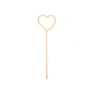 Blumenstecker Herz - 34cm Länge Farbe - Orange