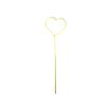 Flower Plug Heart - 34cm Long - Color Yellow