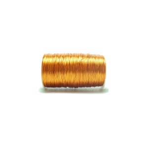 Classic Dekodraht 0,5mm - 100gr. Spule - Farbe / Mandarine