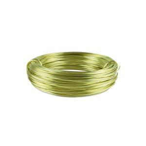 Aluminum Wire Ø 2mm - 5m / Color Lemon