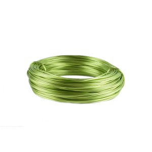 Aluminum Wire Ø 2mm - 5m / Color Light Green