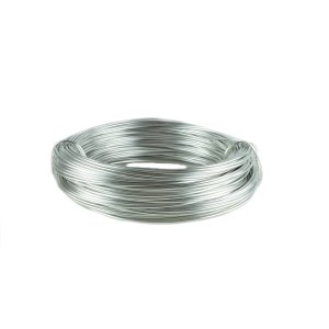 Aluminiumdraht Ø 2mm - 60m / Farbe Silber Blank