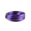 Aluminum Wire Ø 2mm - 12m / Color Purple