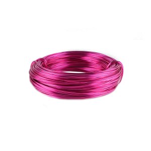 Aluminiumdraht Ø 2mm - 12m / Farbe Pink