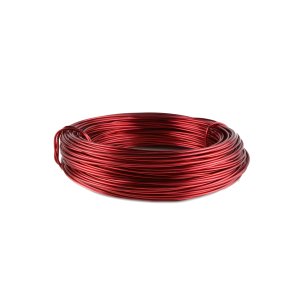 Aluminum Wire Ø 2mm - 12m / Color Red