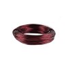 Aluminum Wire Ø 2mm - 12m / Color Dark Red