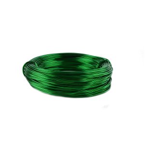 Aluminum Wire Ø 2mm - 60m / Color Green