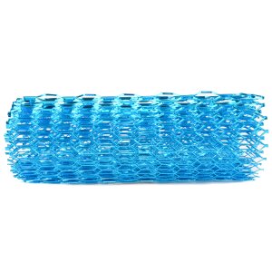 Aluminum Grid Ø 2mm - 18cm Wide - 1m Long / Color Turquoise