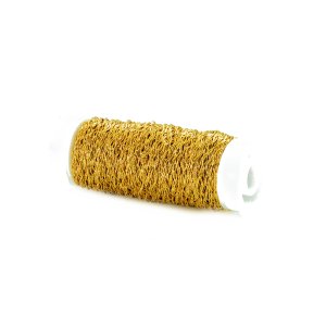 Bouillondrahteffekt - 25Gr. Spule - Farbe Gold