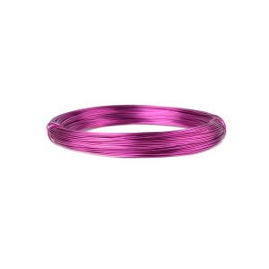 Aluminum Wire Ø 1mm - 10m / Color Pink