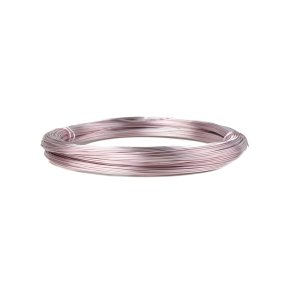 Aluminum Wire Ø 1mm - 10m / Color Light Pink