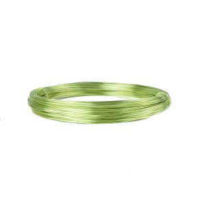 Aluminum Wire Ø 1mm - 10m / Color Light Green