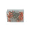 Pearl Needles - Ø 10mm - ca. 250Pieces - Color Orange