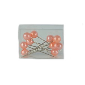 Pearl Needles - Ø 20mm - ca. 50Pieces - Color Orange