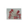Pearl Needles - Ø 15mm - ca. 100Pieces - Color Red