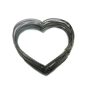Drahtherzen - Bund 10 Stück - Ø 30cm