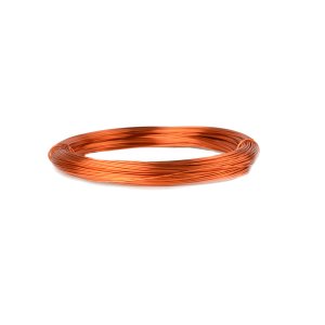Aluminum Wire Ø 1mm - 60m / Color Orange