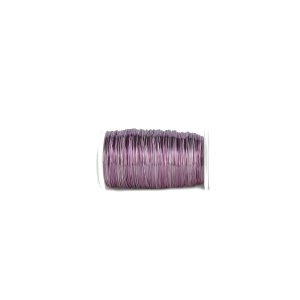 Premium Dekodraht 0,3mm - 30gr. Snapspule - Farbe / Lavendel