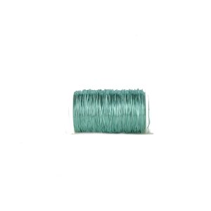 Kupferlackdraht 0,3mm - 100gr. Snapspule - Farbe / Eisblau