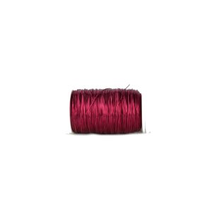 Kupferlackdraht 0,3mm - 100gr. Snapspule - Farbe / Pink