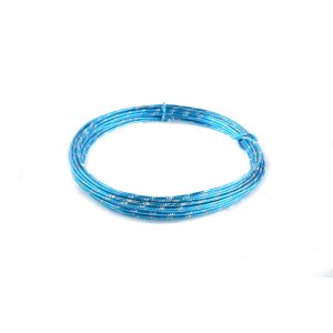 Aluminum Wire Diamand Effect Ø 2mm - 10m / Color Turquoise