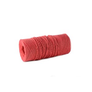 Deco Paper Wire - Ø 2mm - 100m Coil - Color / Red